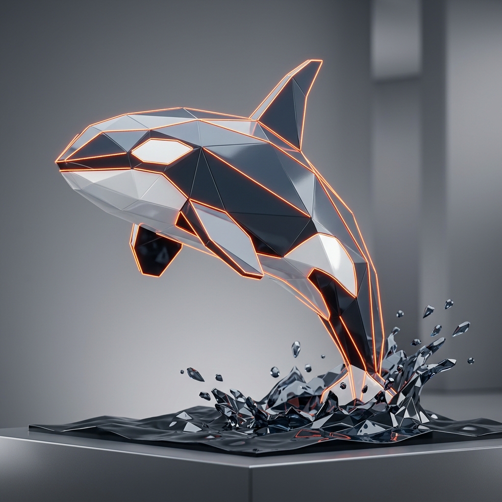 ORCA+ Mascot Sculpture